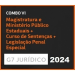 COMBO VI - MAGISTRATURA E MINISTÉRIO PÚBLICO ESTADUAIS + CURSO DE SENTENÇA + LPE 2024 (G7 2024)